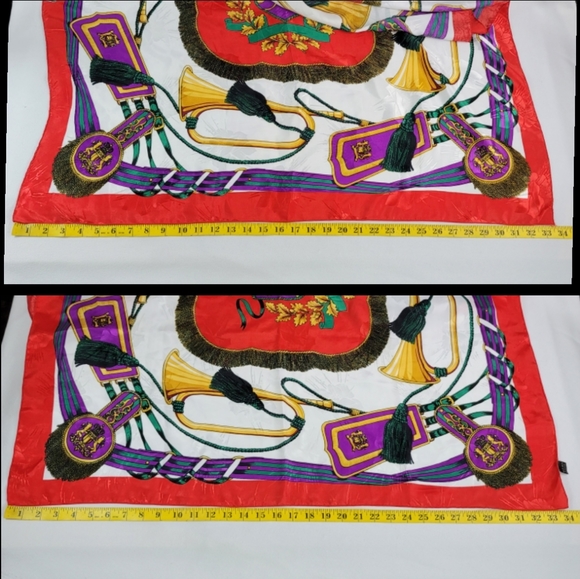 Silk Mardi Gras Scarf - Picture 11 of 13